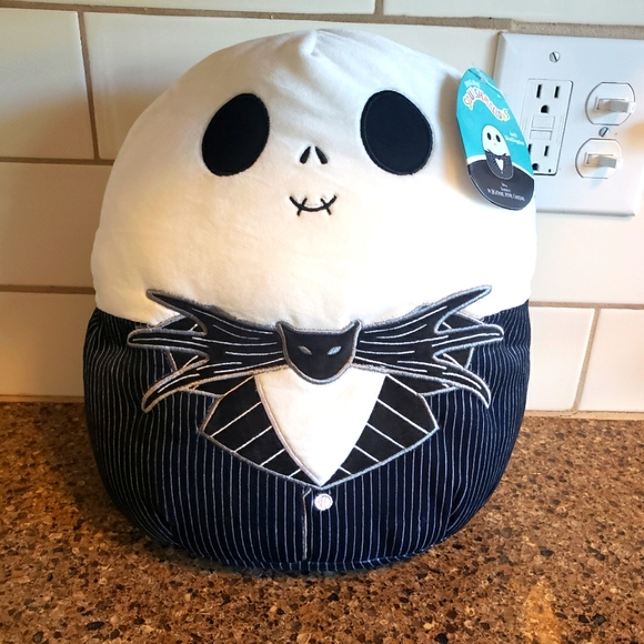 COPY - Squishmallow 12" Squishy Toy - Nightmare Before Christmas Jack Skellingt… - Picture 1 of 9